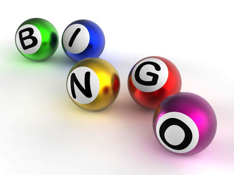 Bingo Balls Showing Luck at JackpotJoy